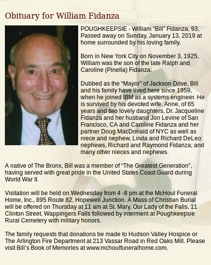 William Fidanza Obituary